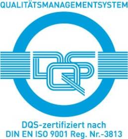 DQS-zertifiziert nach DIN EN ISO 9001 Reg. Nr.-3813